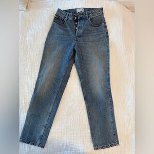 Everlane Indigo Button-Fly Jeans